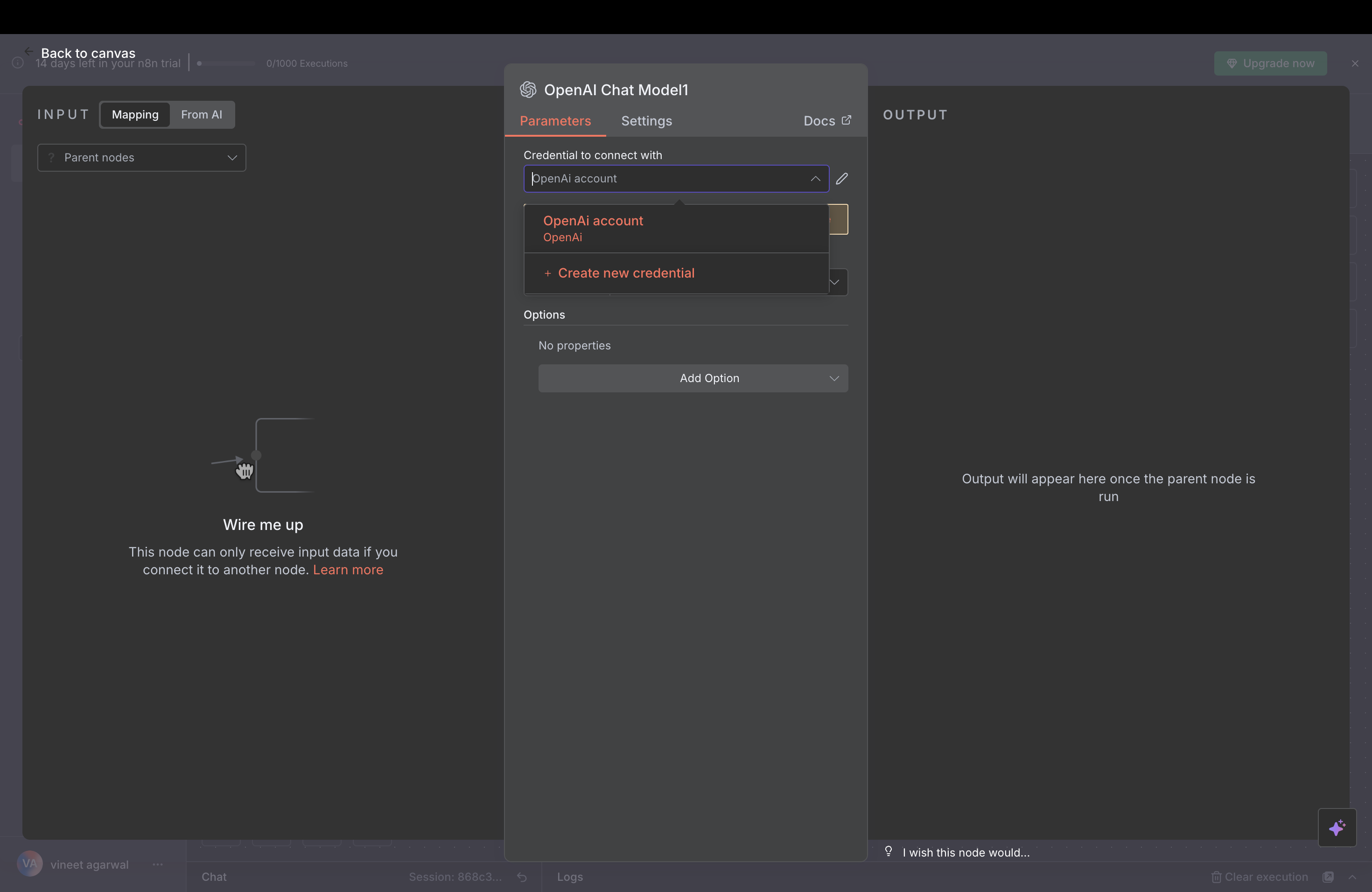 Step 3: Add New Credentials